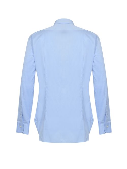 Camicia in cotone azzurro BARBA NAPOLI | P01440920003